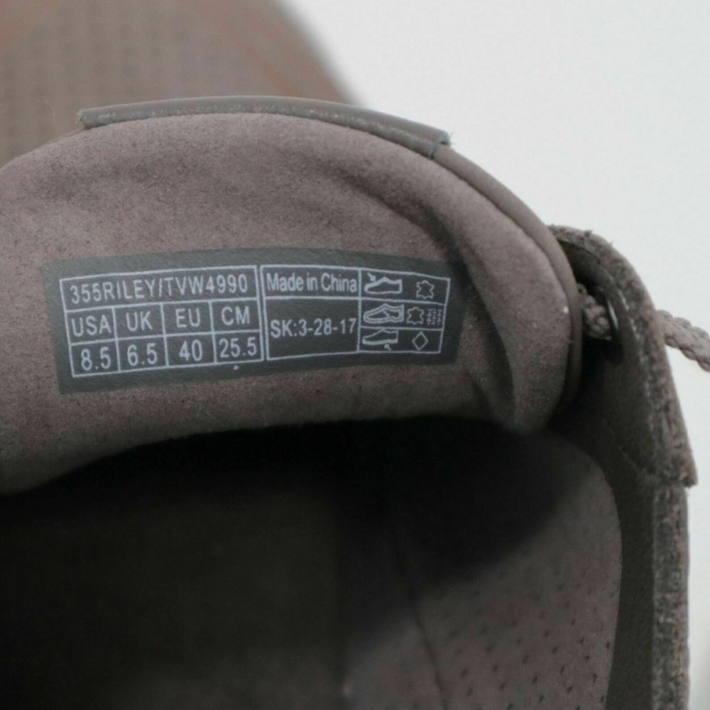 Vionic Riley Sneakers Flats Womens US8.5 EU40 UK6.5 Taupe Gray Brown Shoes - Picture 4 of 10